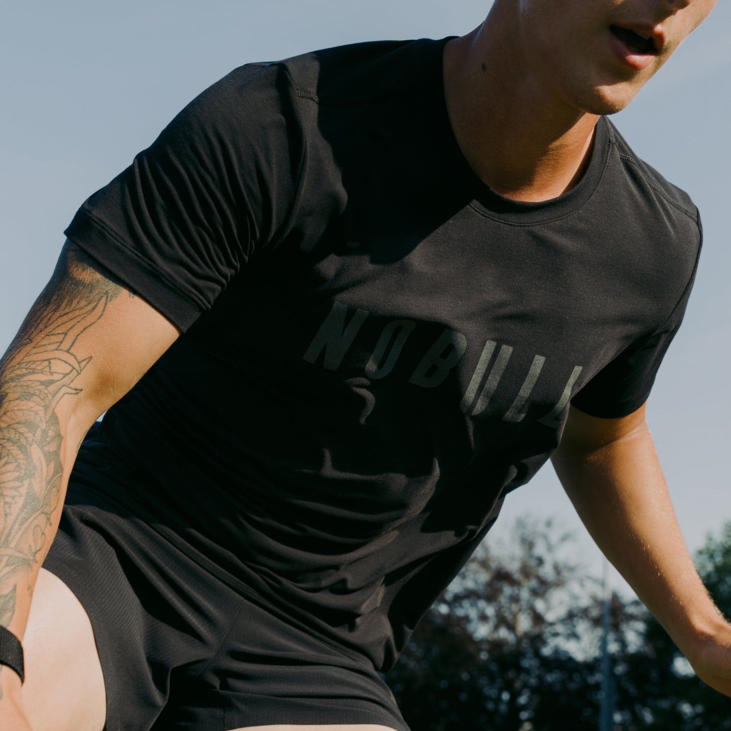 Mens NOBULL Tee On Body Shot.
