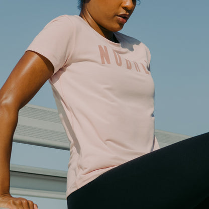 NOBULL PDP Women's NOBULL Tee On Body Shot.