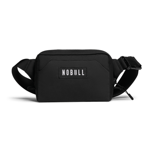 
                        NOBULL Black Crossbody Bag Front Angle.
                      