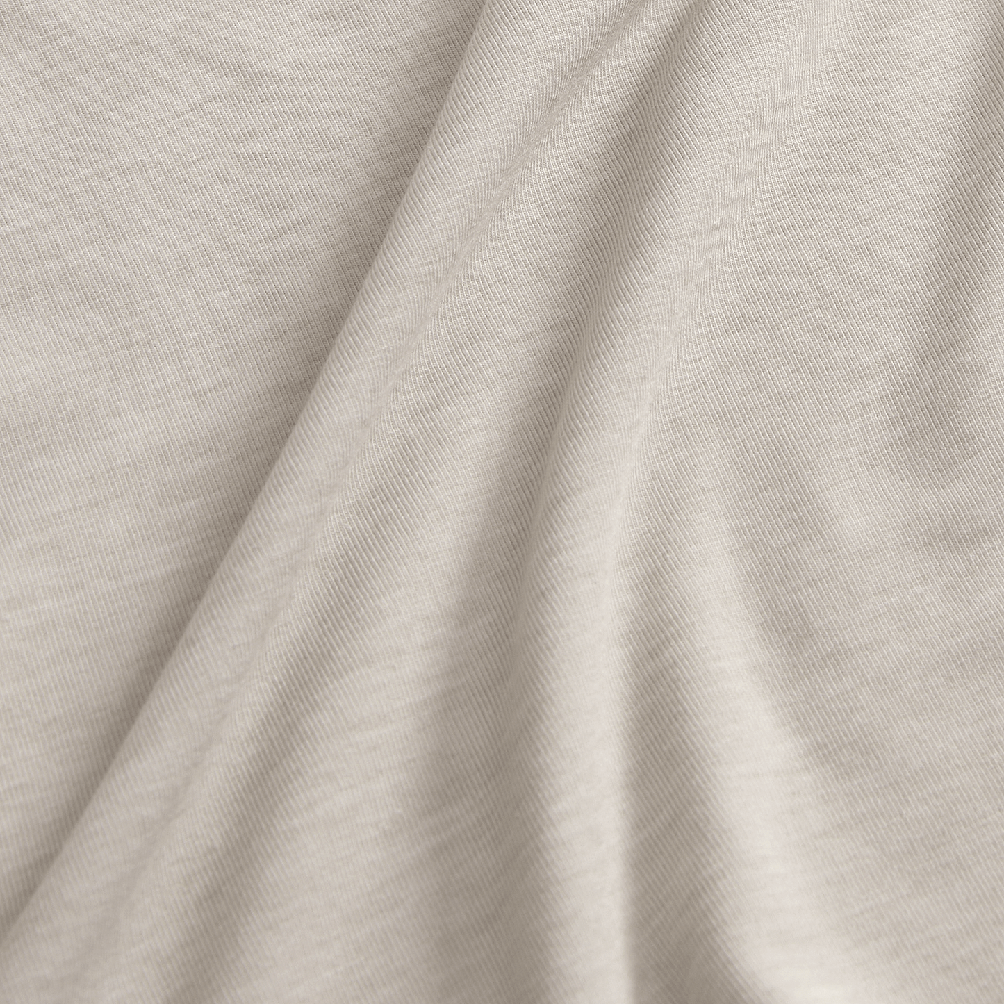 Oatmeal NOBULLSHIRT Macro Fabric Detail Angle.