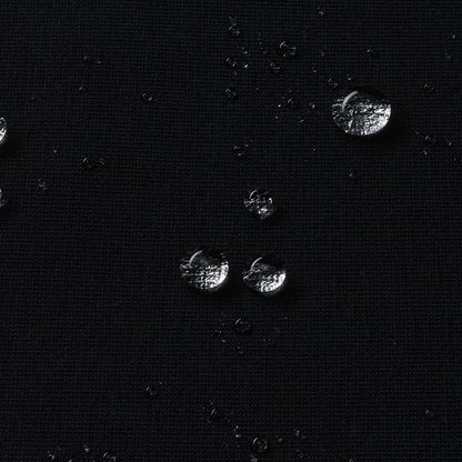 Black NOBULL Elements Water Drops Macro Fabric Detail Angle.