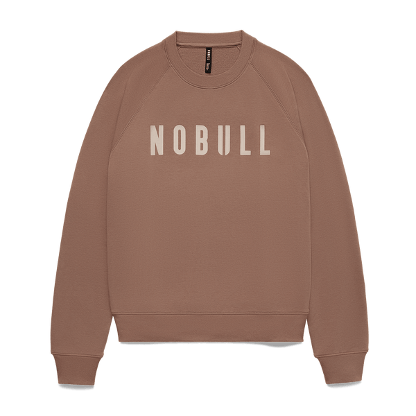 Women's Acorn NOBULL Crew Flat Lay Angle.