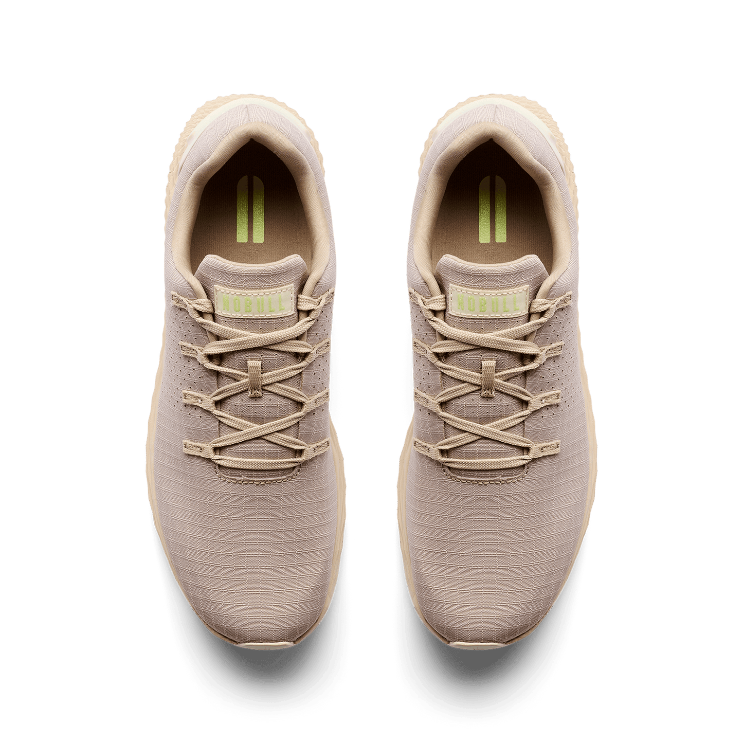 Taupe Allday 365 Shoe Overhead Angle.