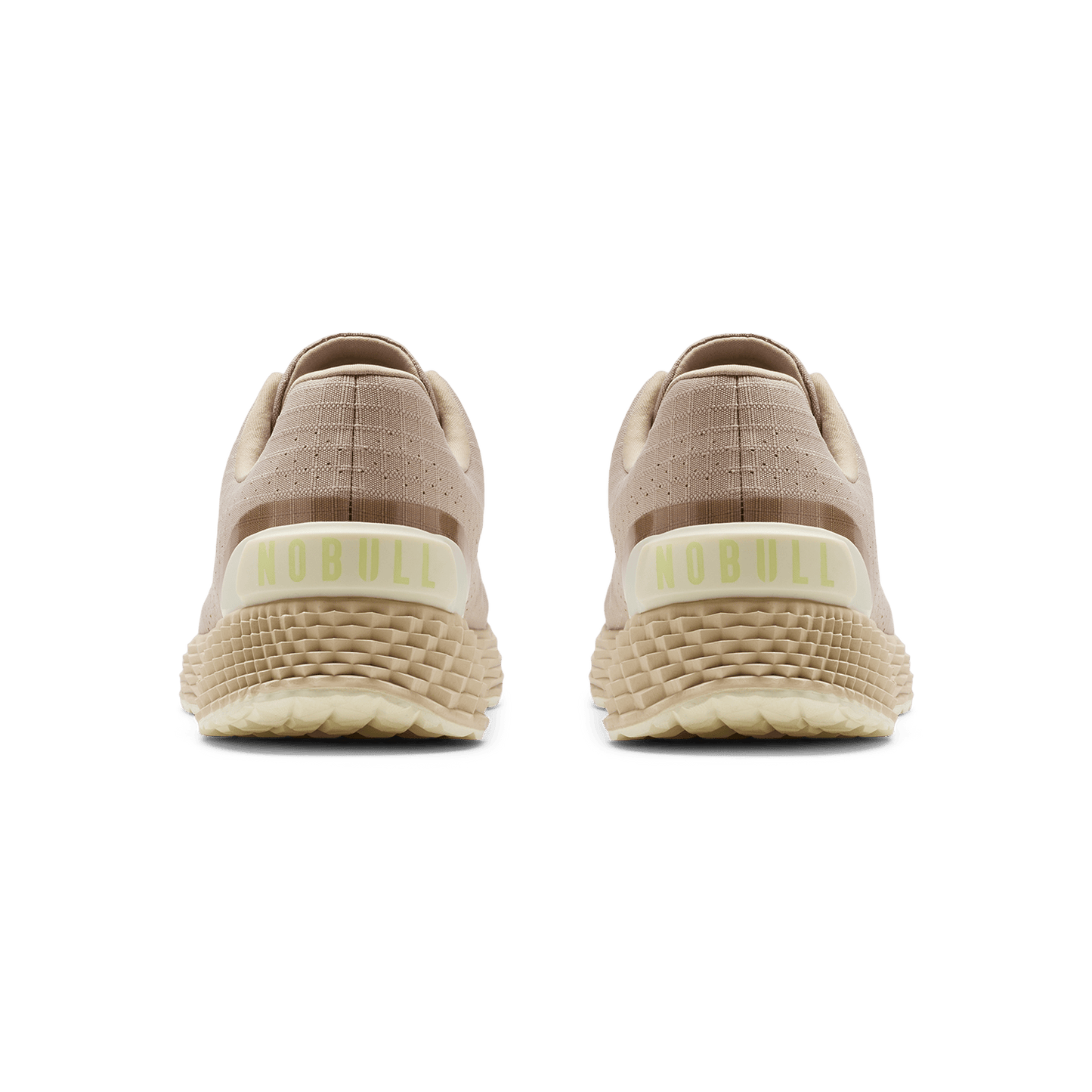 Taupe Allday 365 Shoe Back Angle.
