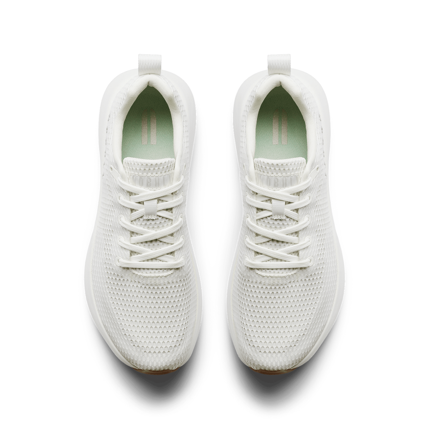 Classic White Gum Drive 2 Shoe Overhead Angle.