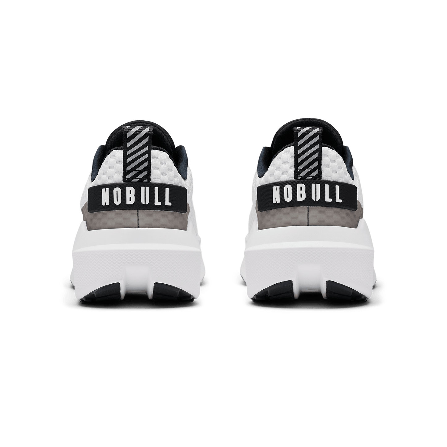Classic White Jet Black Journey 2 Shoe Back Angle.